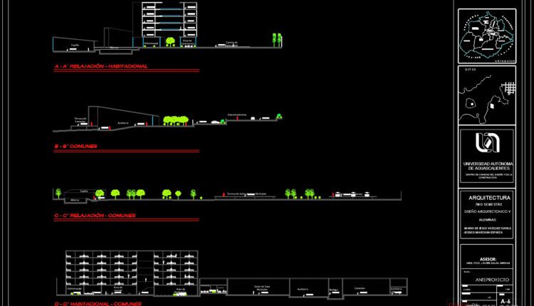 20.Retreat center AutoCAD File Free Download