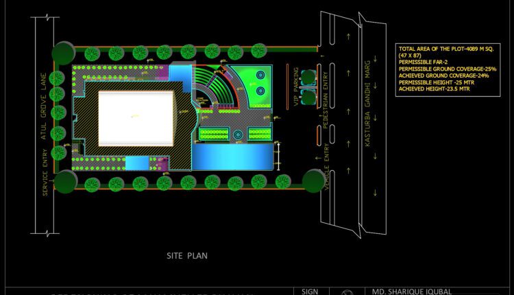 23.Cultural center AutoCAD File DWG (1)