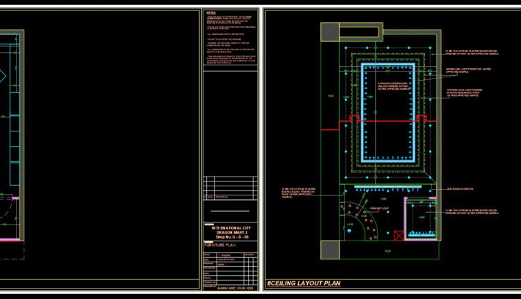25.Factory Layout and perspectives Free Drawing