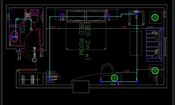 4 years ago
                

                
             1,64327.Hotel Mezzanine Floor Lighting and Power Plan Autocad