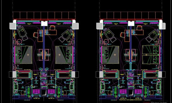 4 years ago
                

                
             3,43728.Typical Rooms Electricity Layout CAD