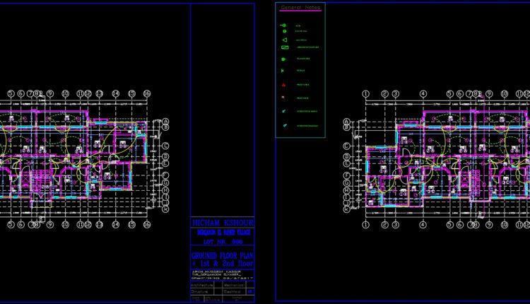 29.Village Electrical Scheme Details CAD