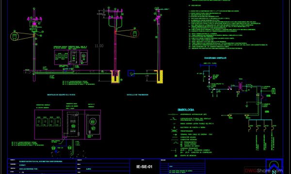 4 years ago
                

                
             2,92030.Electric Pole Underground Details CAD