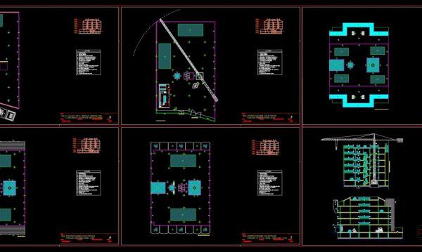 46.Security Studio Layout Plan CAD