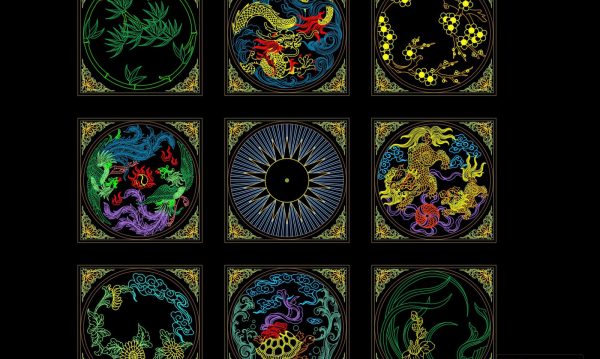 4 years ago 83755.Asian Traditional Pattern AutoCAD Blocks Free Download