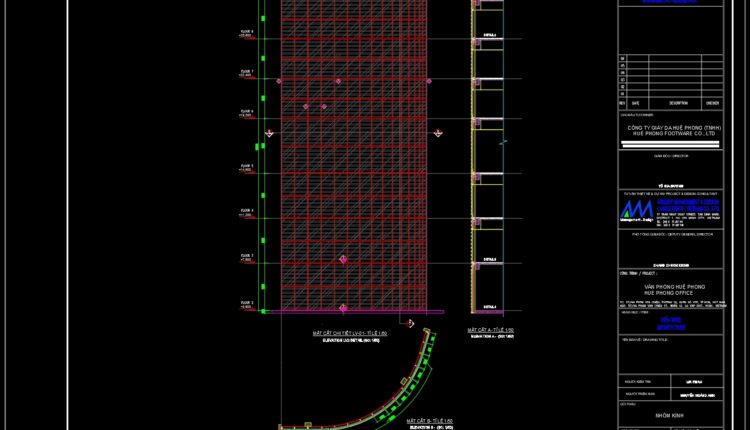 66.Detailed autocad drawings of glass walls (1)