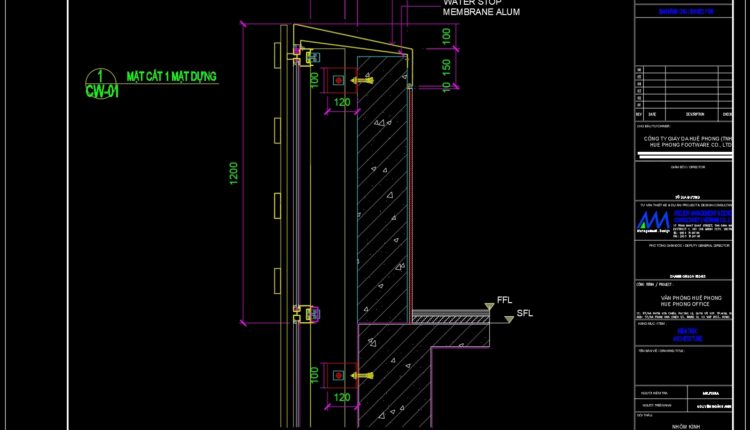 66.Detailed autocad drawings of glass walls (2)