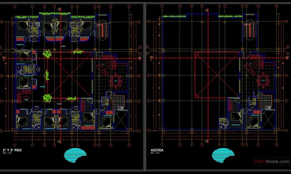 4 years ago
                

                
             1,896Colonial Hotel Layout Plan and Elevations AutoCAD File DWG