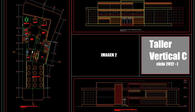 Foor Forks Restaurant Plans AutoCAD File DWG