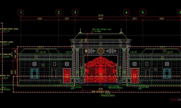 4 years ago
                

                
             3,378Guard House Layout Plan Elevations and Section Details AutoCAD File Free Download