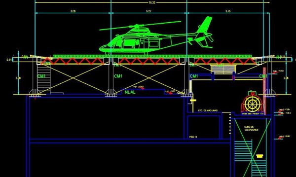4 years ago
                

                
             2,805Heliport Layout Plan and Sections Details Autocad Drawing DWG