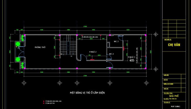 House Design Drawing of Interior Design V.1