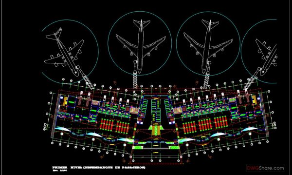 4 years ago
                

                
             10,626International Airport Full Plans with Details Autocad Drawing DWG