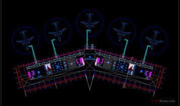 Compact School Project AutoCAD File DWG