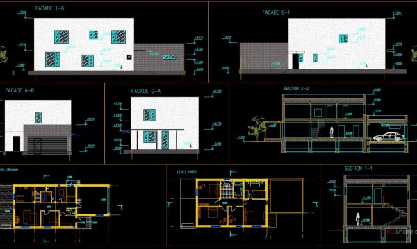 4 years ago
                

                
             19,964Modern House Plan AutoCAD File Free Download