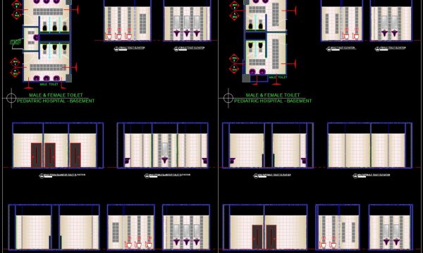 4 years ago
                

                
             2,944Pediatric Hospital Layout Plan and Elevations AutoCAD File DWG