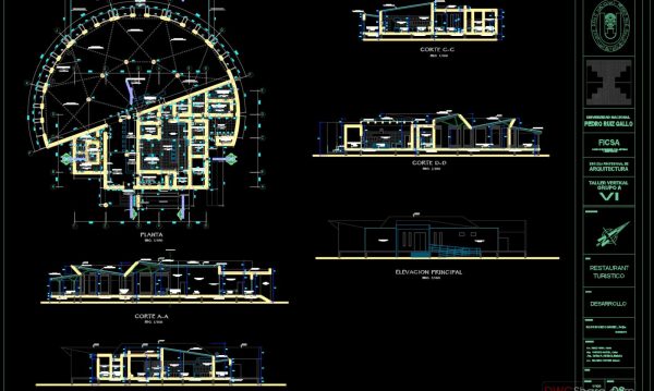 4 years ago
                

                
             4,654Restaurant Design Project Plan and Elevation AutoCAD File DWG