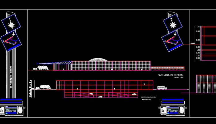 Shopping Mall AutoCAD File DWG (2)