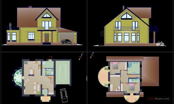 4 years ago
                

                
             1,497Small Family House AutoCAD File Free Download