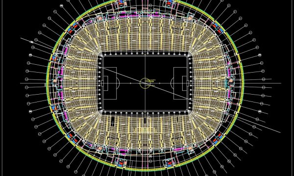 4 years ago
                

                
             3,140Stadium 1 plan Level 6 free AutoCAD drawings