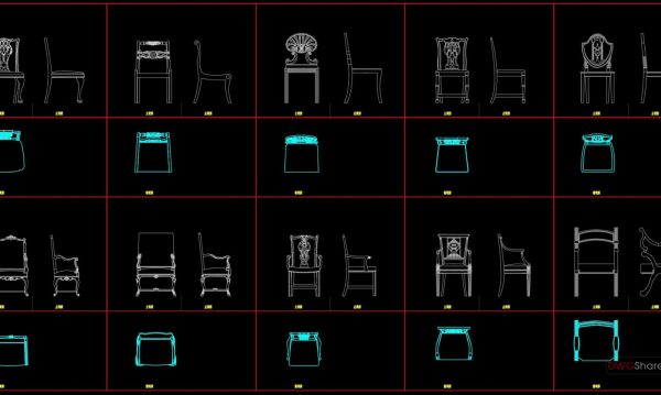 121.Furniture Cad Blocks free download
