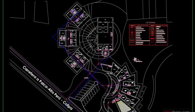 27.Centro arqueologico AutoCAD File Download