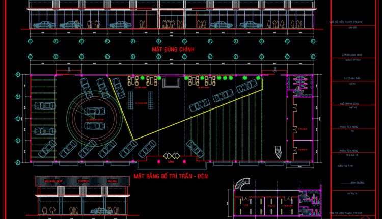32.Showroom Electrical Scheme Layout CAD (1)