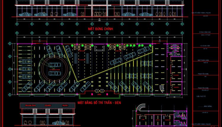 32.Showroom Electrical Scheme Layout CAD (4)