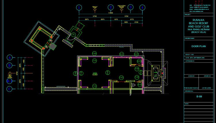 328.Free cad blocks Detail doors windows DWG download