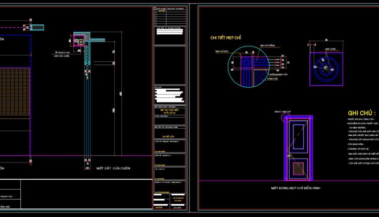 330.Free cad blocks Detail doors DWG download