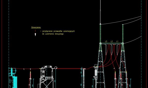 34.High Voltage Switchyard Scheme Details CAD