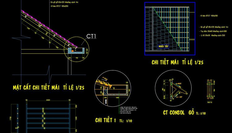 75.Architectural details Drawings Free Download