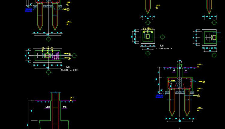 75.Architectural details Drawings Free Download