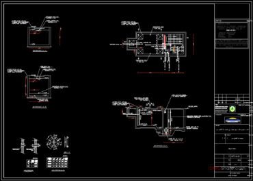 81.Water Tank Design AutoCAD File DWG