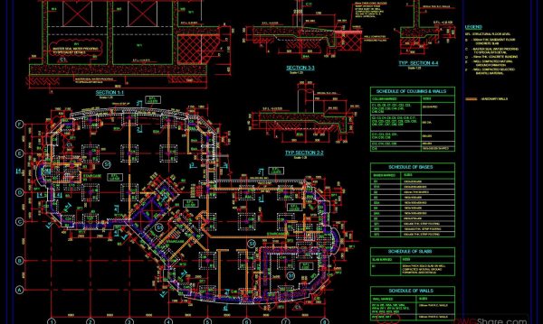4 years ago
                

                
             5,08282.Detail of Raft Foundation Free DWG