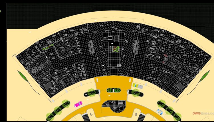 Design for small municipal airport Autocad DWG File (1)