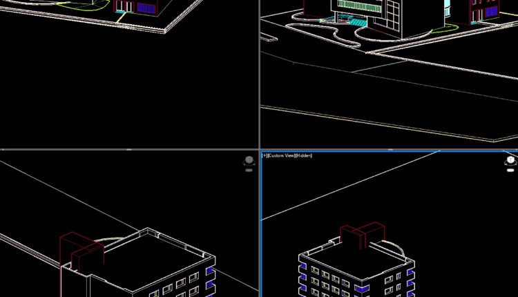 Floors plans details for 5 star hotel 2d & 3d AutoCAD File DWG