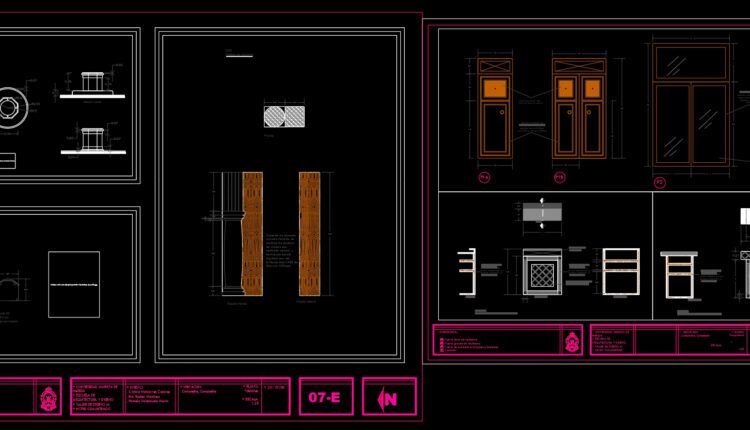 Hotel Furniture Blocks AutoCAD File DWG
