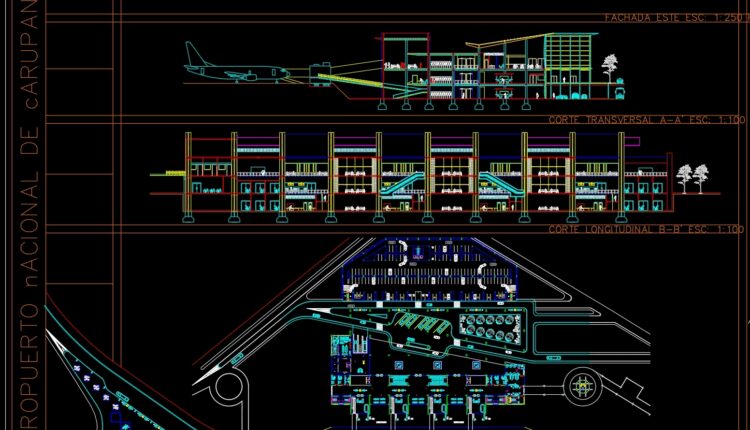 International Airport Projects Free DWG (2)