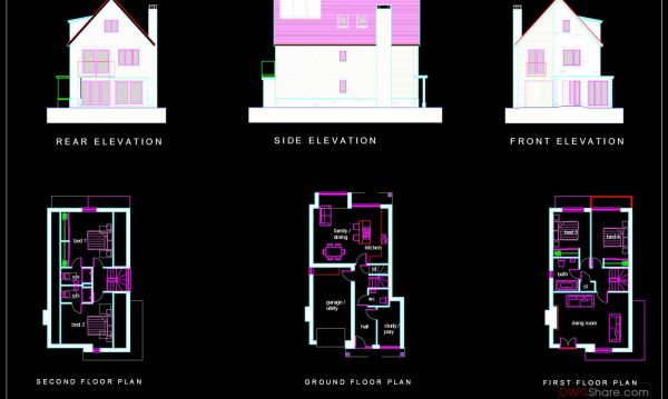 4 years ago
                

                
             2,884North American Style House AutoCAD File Free Download
