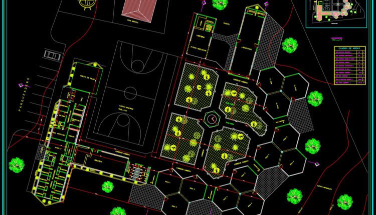 Sanitary Services for Hostel AutoCAD File DWG