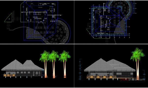 4 years ago
                

                
             5,799Tourist Resort Plan and Elevation AutoCAD File DWG