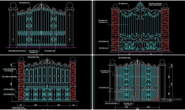 4 years ago
                

                
             1,645104.Gate design AutoCAD blocks free download