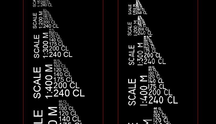 12.Title blocks layout in metric