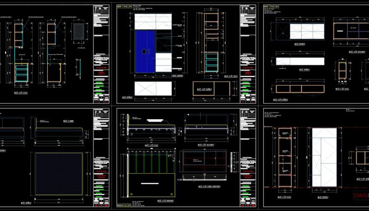 127.Interiors Details AutoCAD Drawings