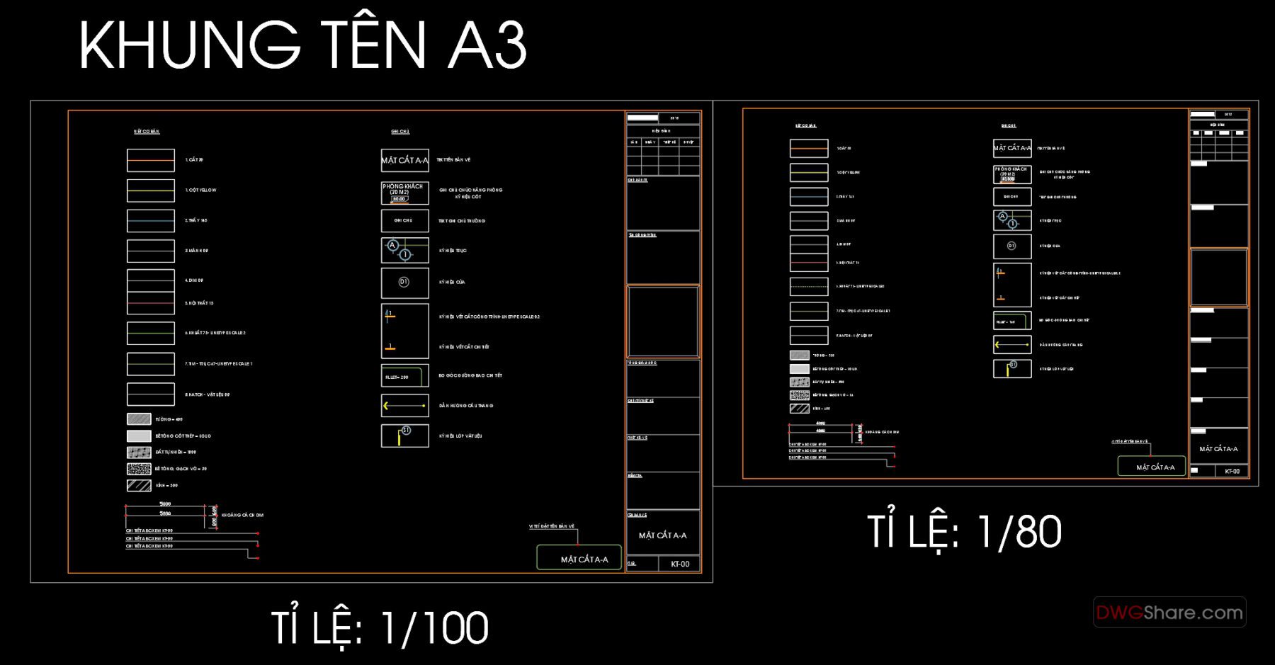 15.Title blocks layout in metric