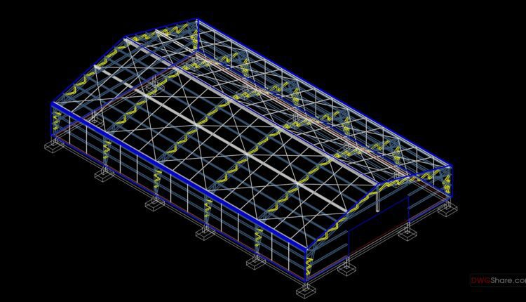 30.Steel Breeding Ground 3D Model CAD (1)