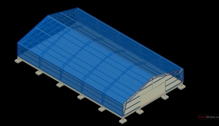 30.Steel Breeding Ground 3D Model CAD (2)