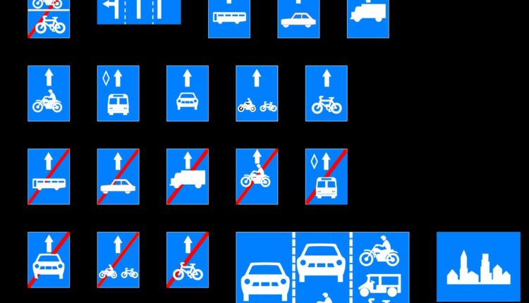 39.Cad Symbol Road Signs Traffic Manual free download (2)