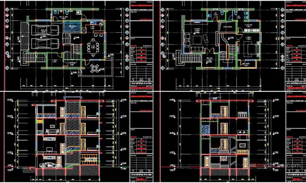 4 years ago
                

                
             2,6484 Levels House 11.6×13.3m AutoCAD File Free Download